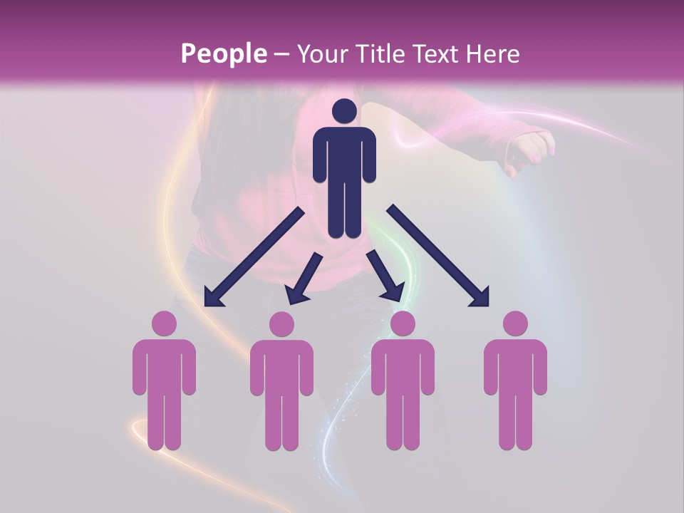 Casual Teenage Rap PowerPoint Template