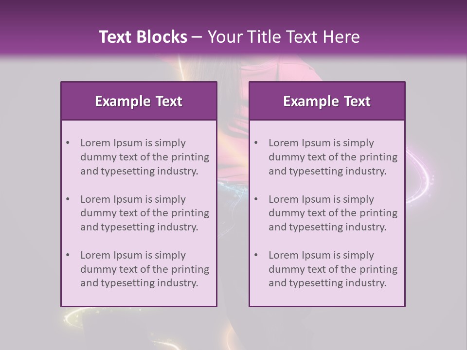 Freestyle Dance Design PowerPoint Template