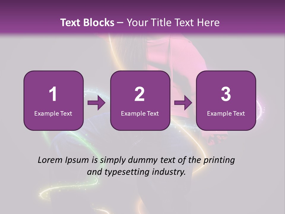 Freestyle Dance Design PowerPoint Template