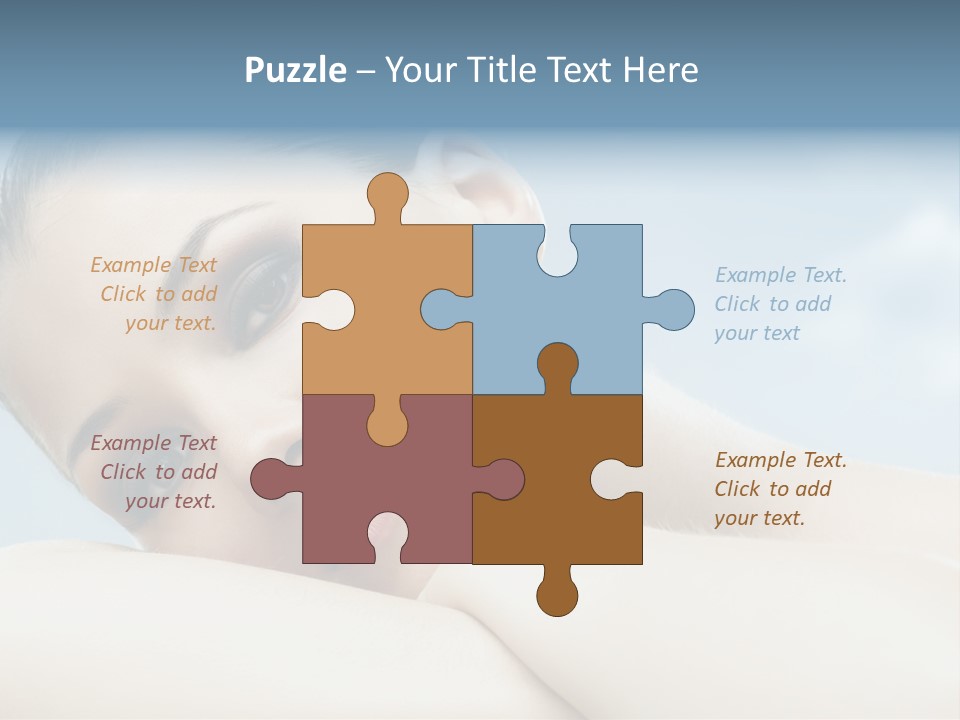 Beauty Relaxation Care PowerPoint Template