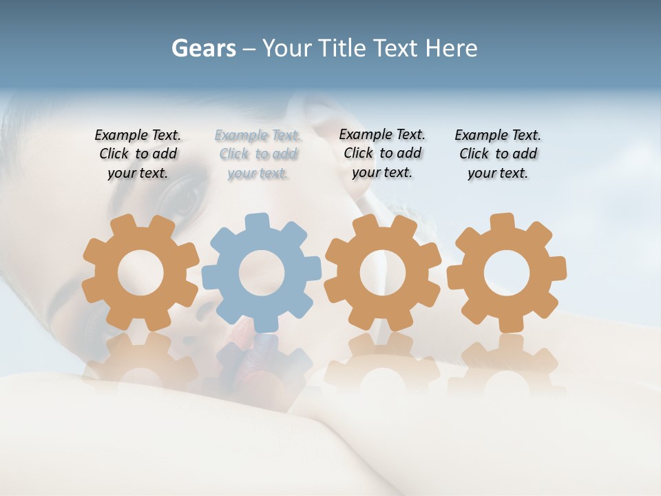 Beauty Relaxation Care PowerPoint Template