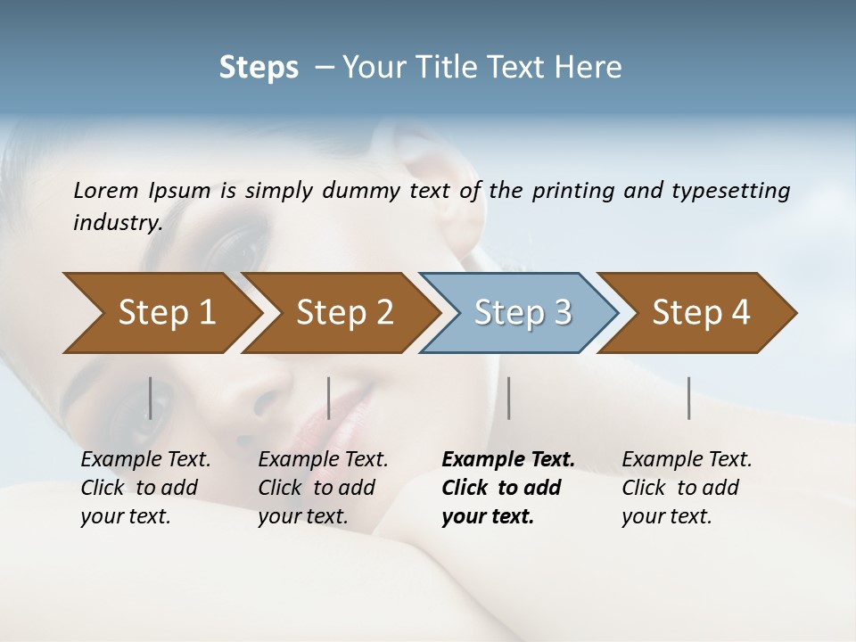 Beauty Relaxation Care PowerPoint Template