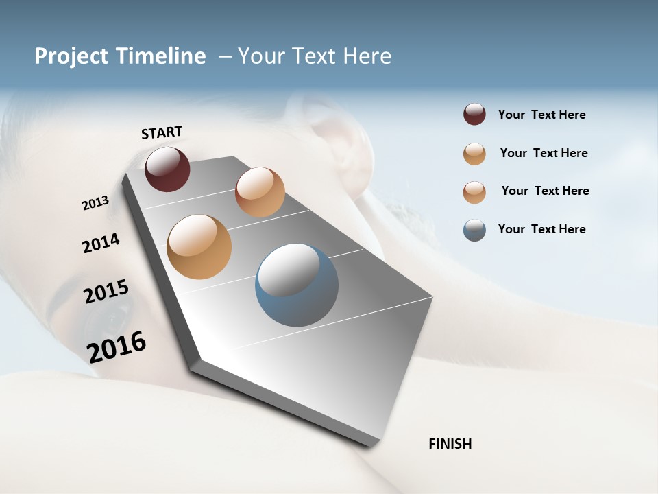 Beauty Relaxation Care PowerPoint Template