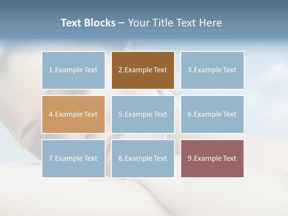 Beauty Relaxation Care PowerPoint Template