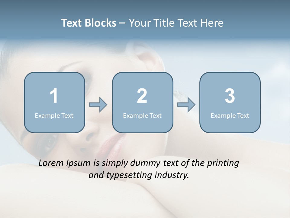 Beauty Relaxation Care PowerPoint Template