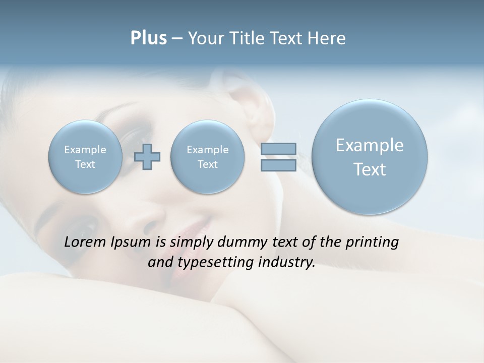 Beauty Relaxation Care PowerPoint Template