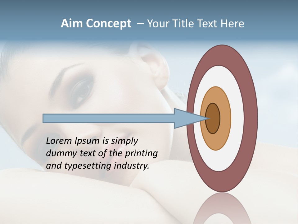 Beauty Relaxation Care PowerPoint Template