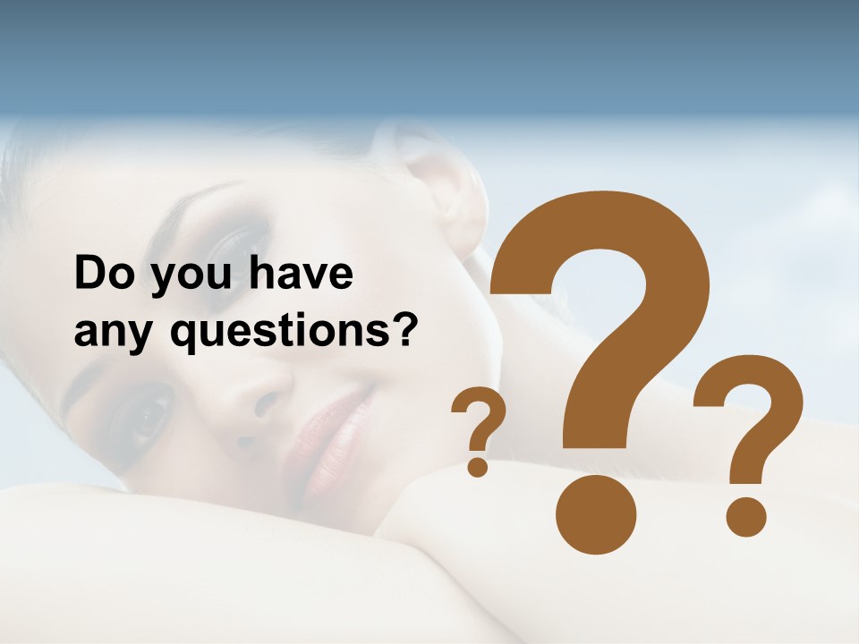 Beauty Relaxation Care PowerPoint Template