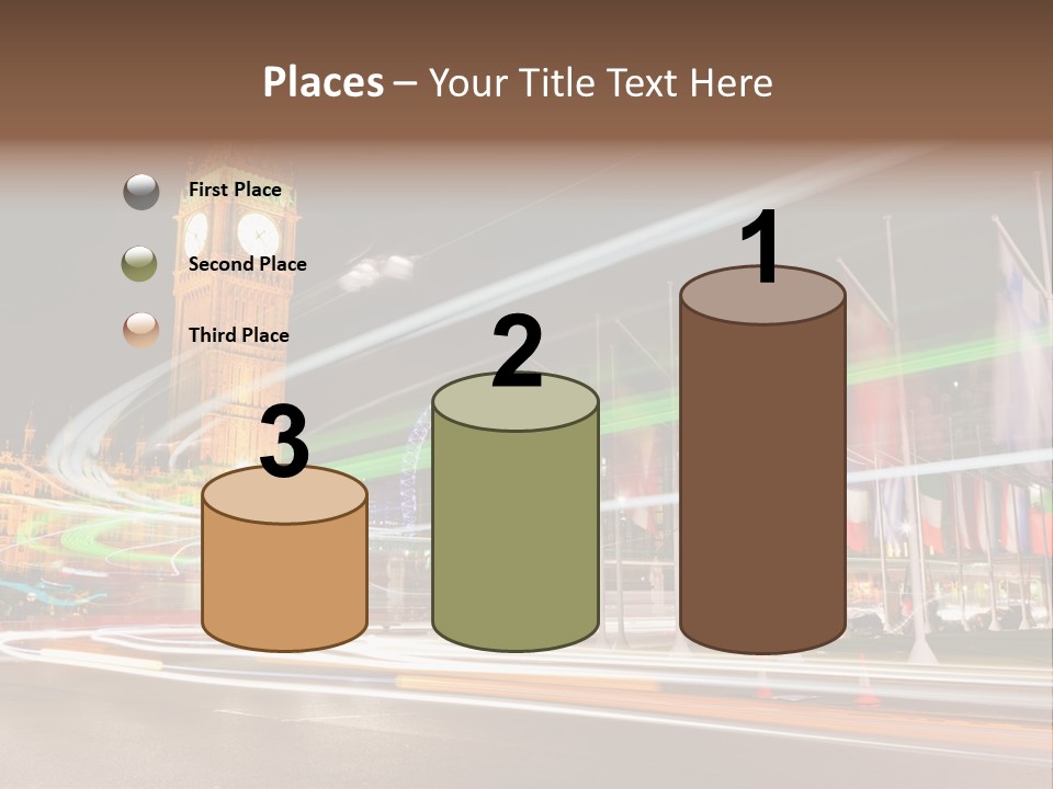 Evening Ornate City PowerPoint Template