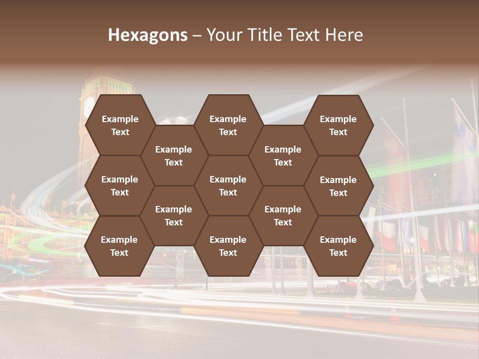 Evening Ornate City PowerPoint Template