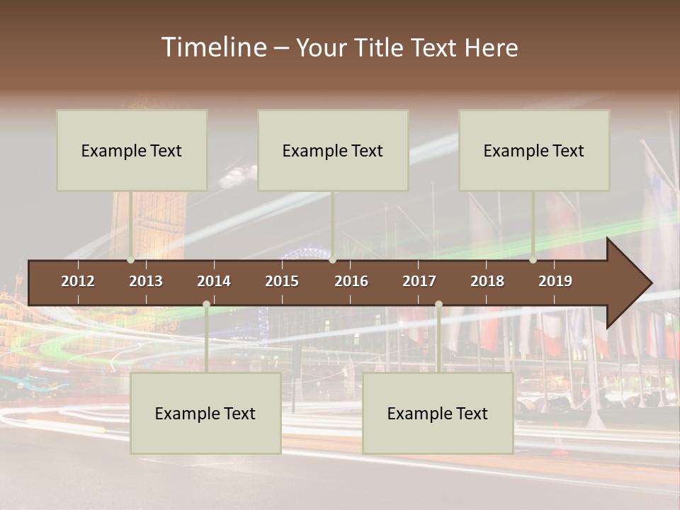 Evening Ornate City PowerPoint Template