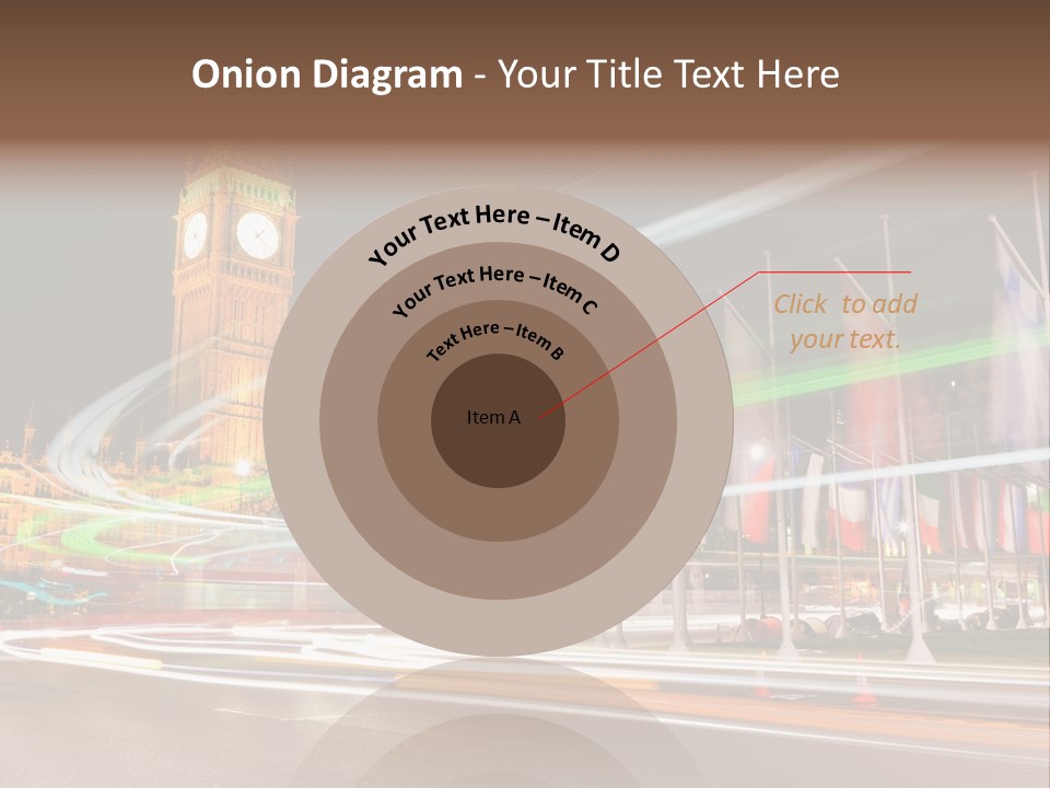 Evening Ornate City PowerPoint Template