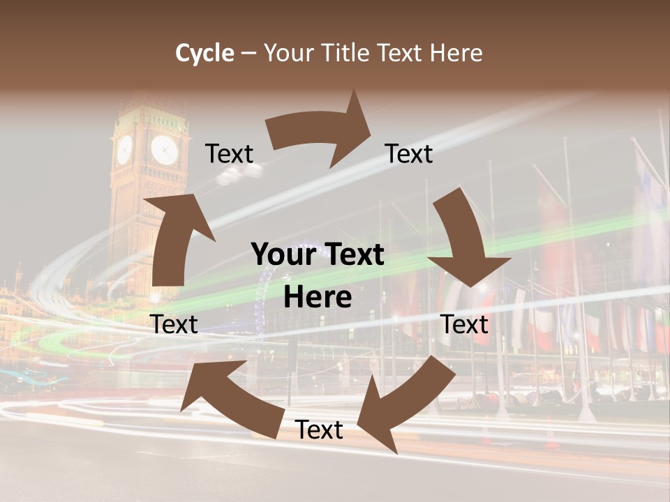 Evening Ornate City PowerPoint Template