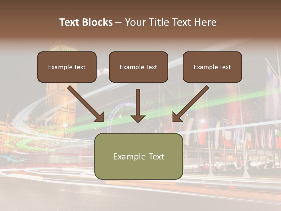 Evening Ornate City PowerPoint Template