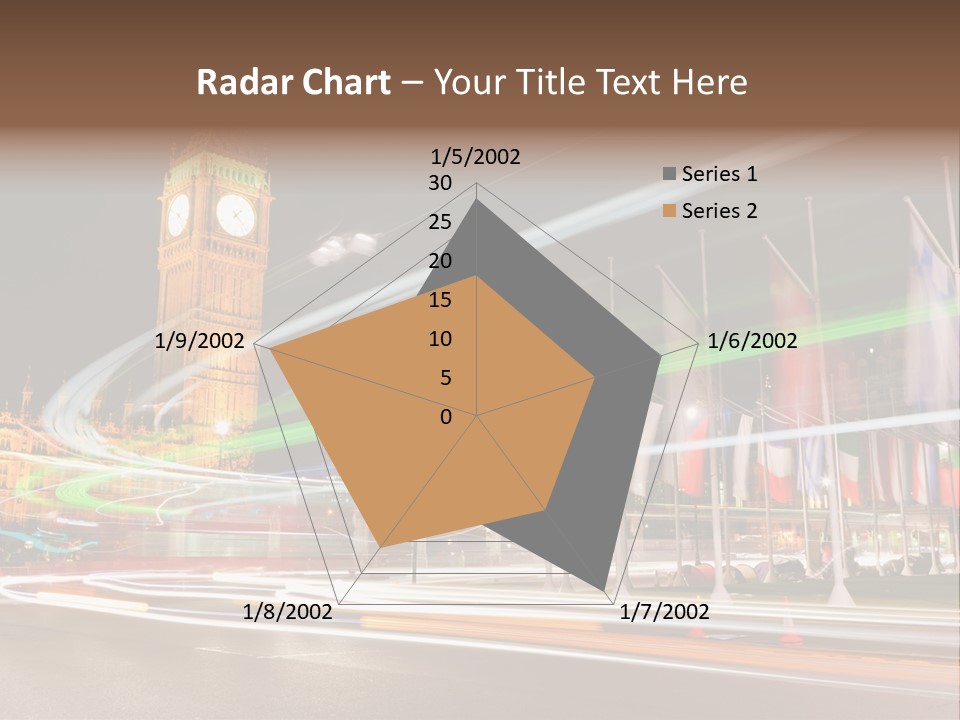 Evening Ornate City PowerPoint Template
