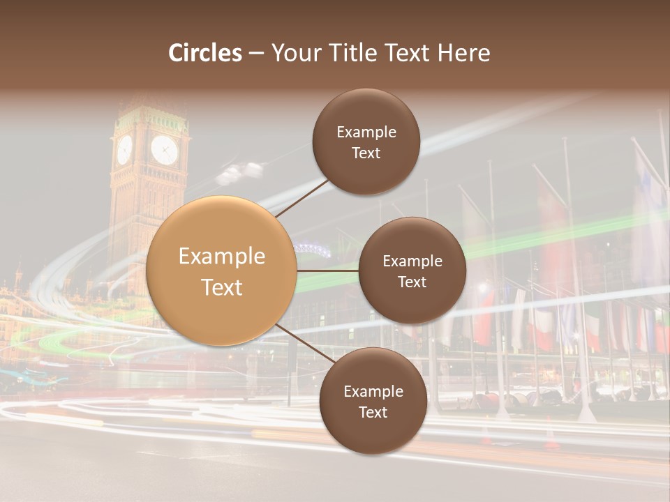 Evening Ornate City PowerPoint Template