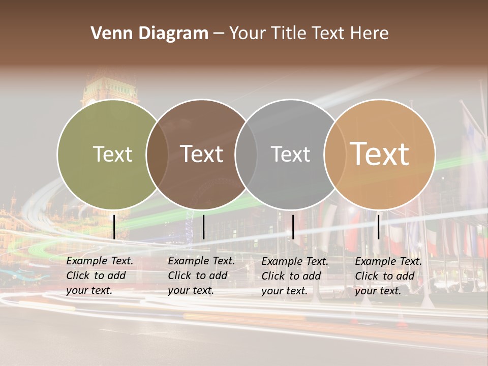Evening Ornate City PowerPoint Template