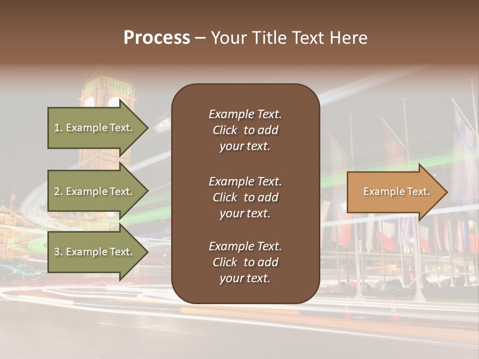 Evening Ornate City PowerPoint Template