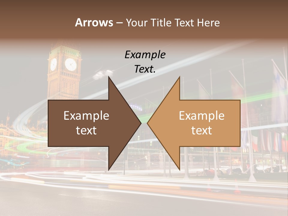 Evening Ornate City PowerPoint Template