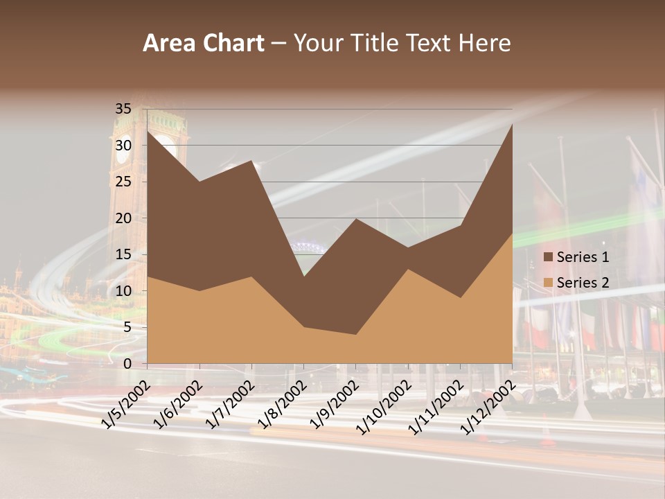 Evening Ornate City PowerPoint Template