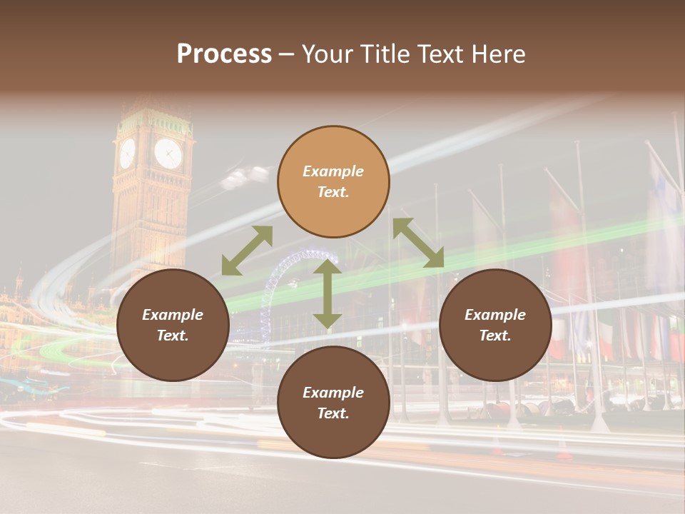 Evening Ornate City PowerPoint Template