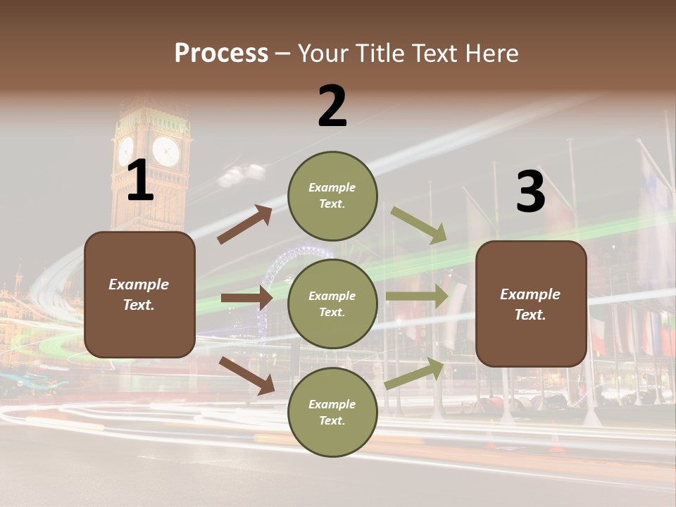 Evening Ornate City PowerPoint Template