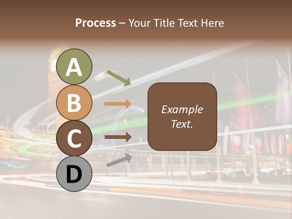 Evening Ornate City PowerPoint Template