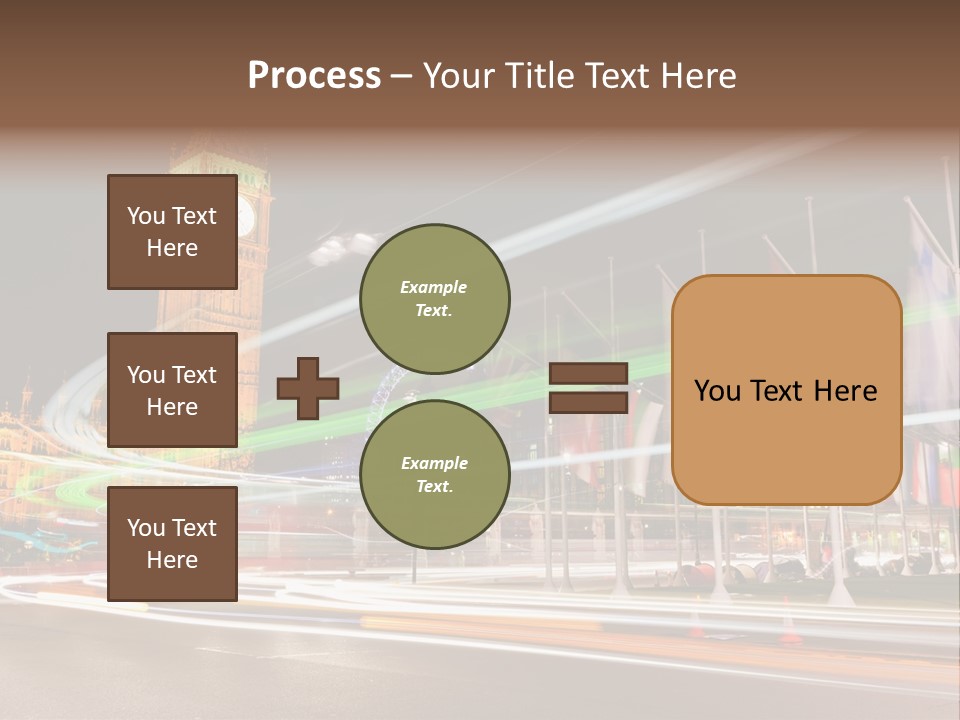 Evening Ornate City PowerPoint Template