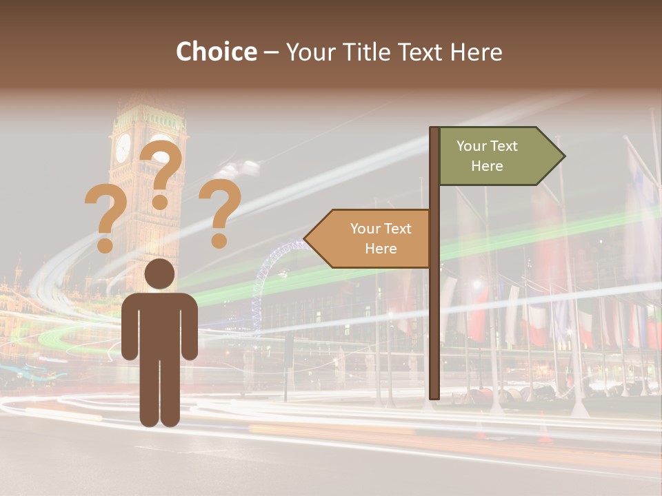 Evening Ornate City PowerPoint Template