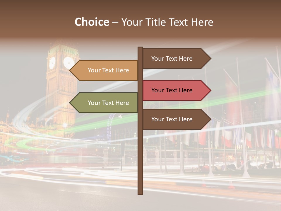 Evening Ornate City PowerPoint Template