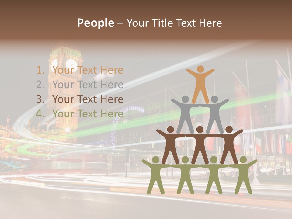 Evening Ornate City PowerPoint Template