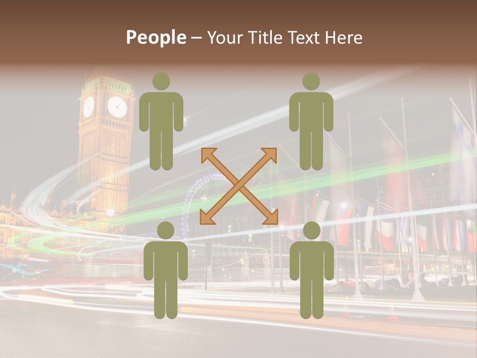 Evening Ornate City PowerPoint Template