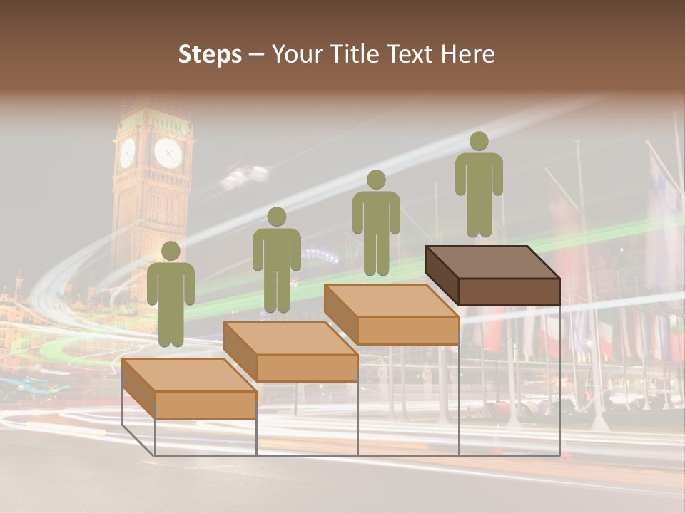 Evening Ornate City PowerPoint Template