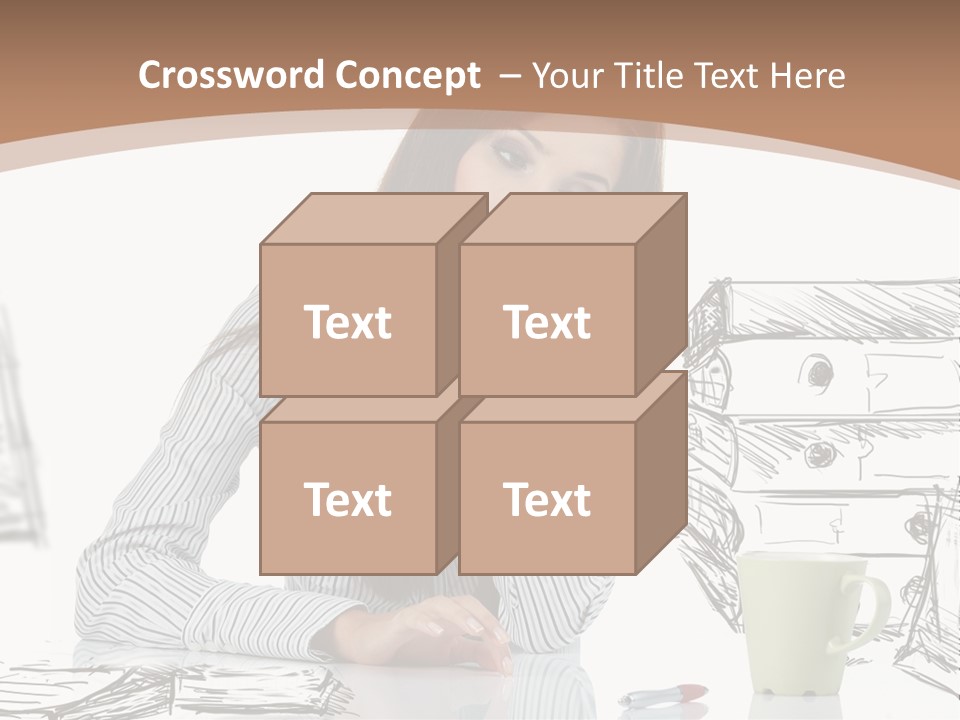 Cheerful Success Happy PowerPoint Template