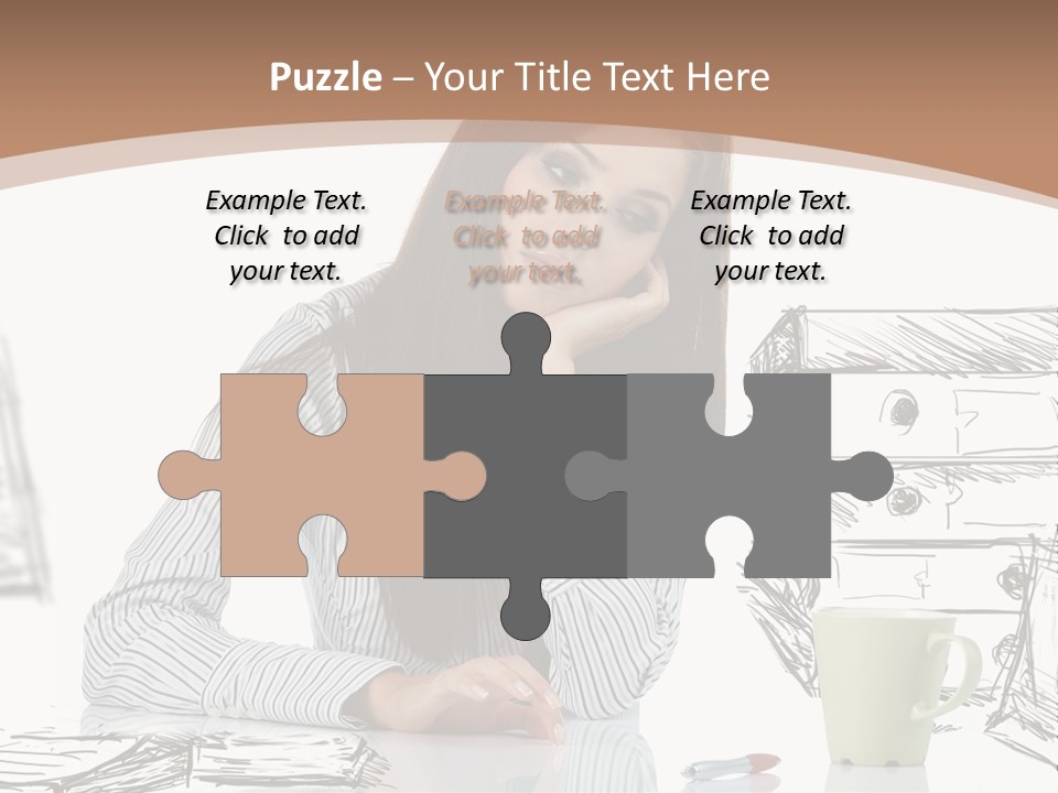 Cheerful Success Happy PowerPoint Template