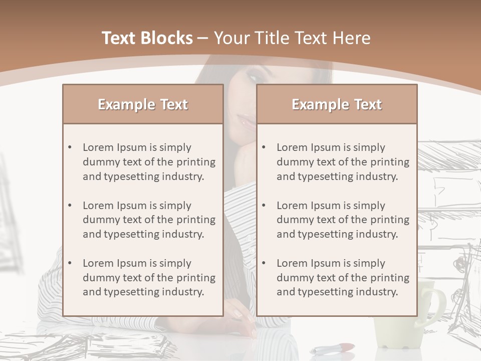 Cheerful Success Happy PowerPoint Template