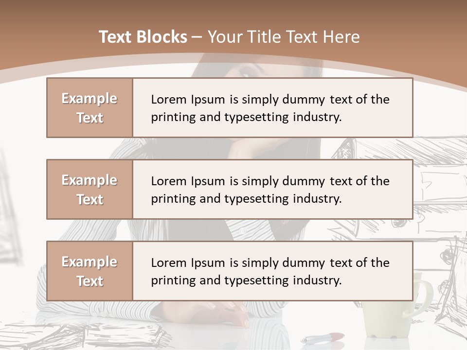 Cheerful Success Happy PowerPoint Template