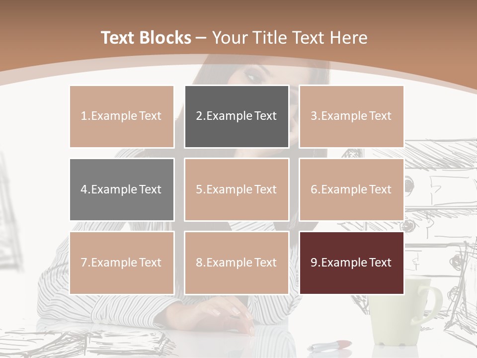 Cheerful Success Happy PowerPoint Template