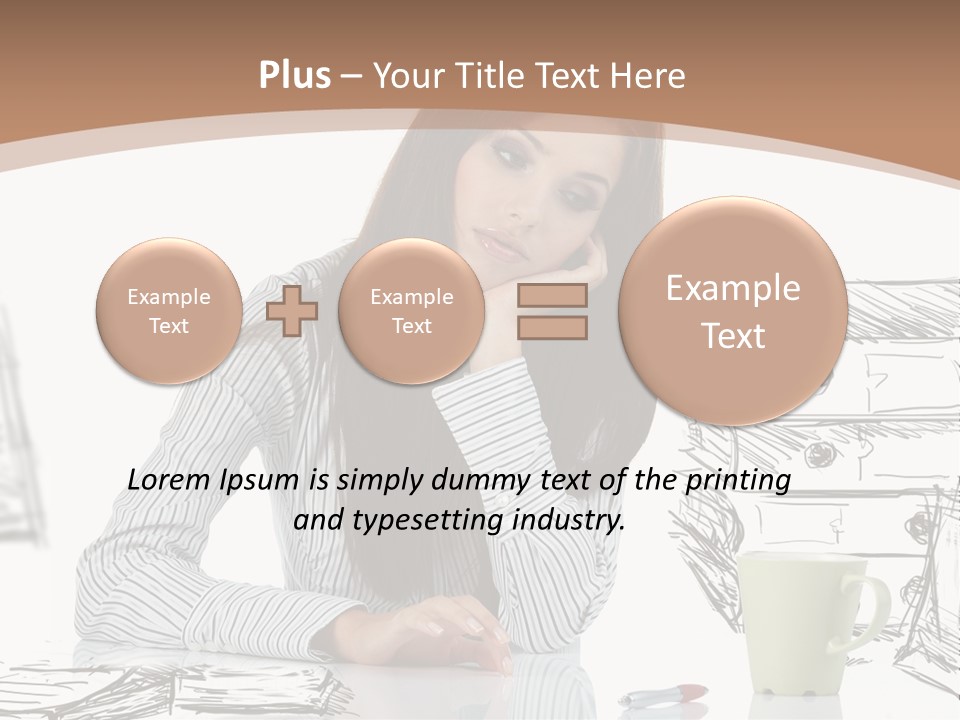 Cheerful Success Happy PowerPoint Template