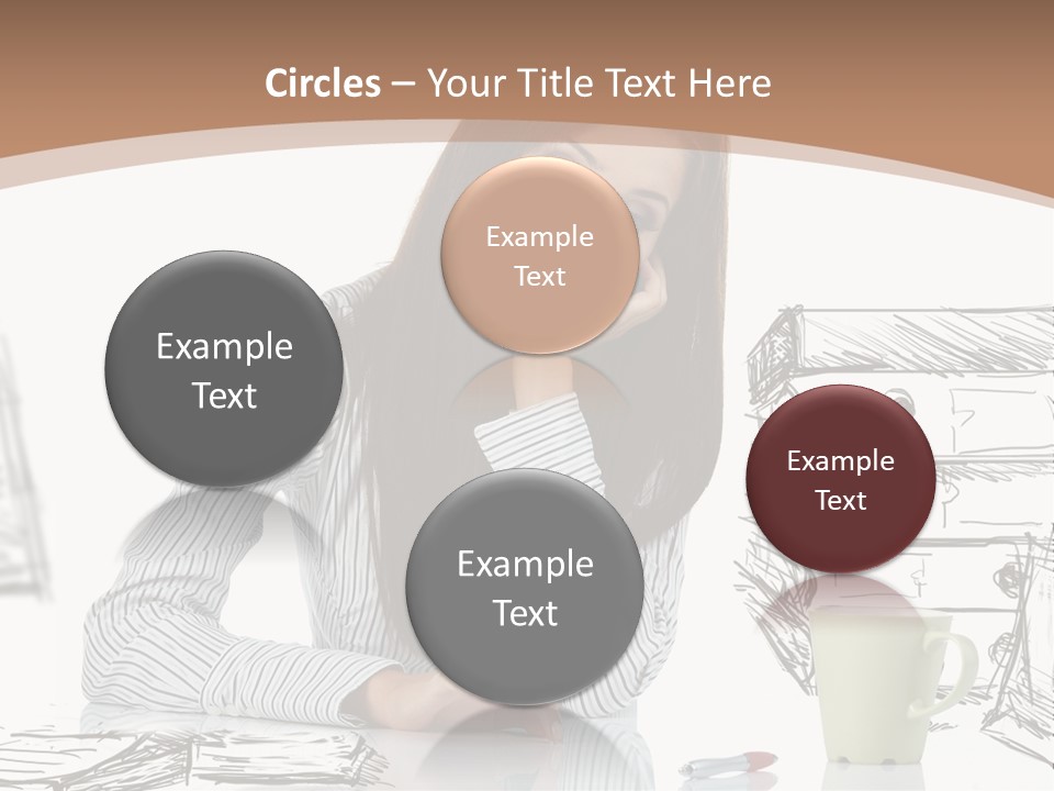 Cheerful Success Happy PowerPoint Template