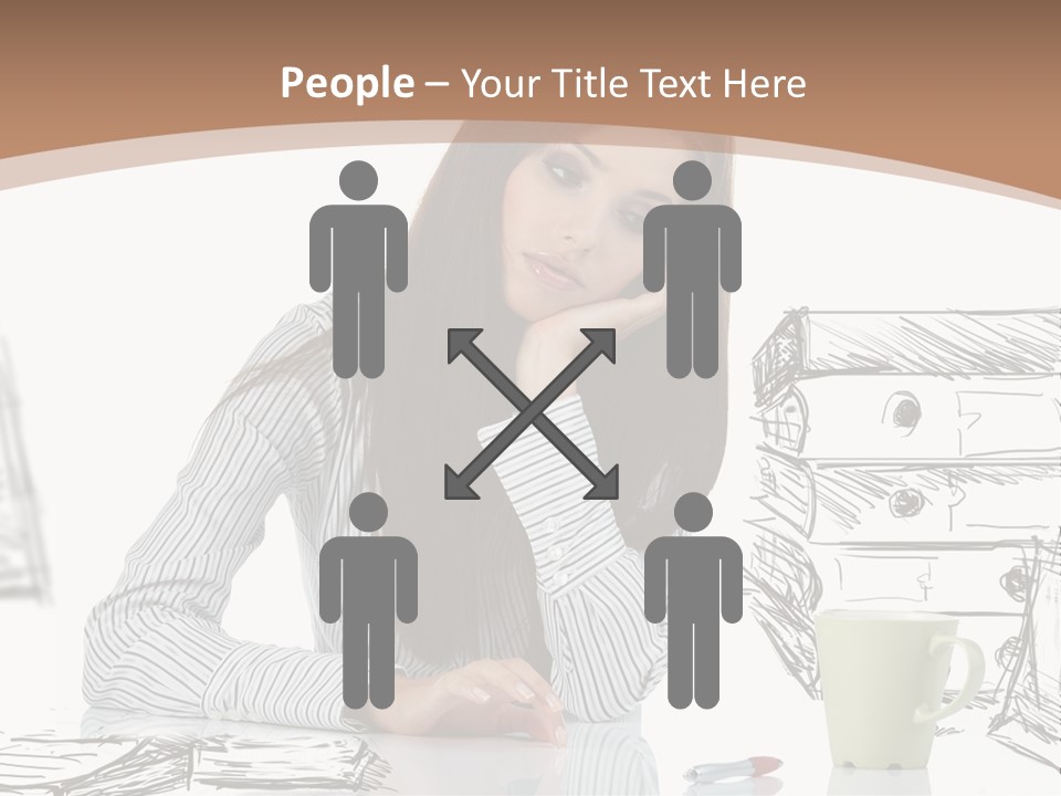 Cheerful Success Happy PowerPoint Template