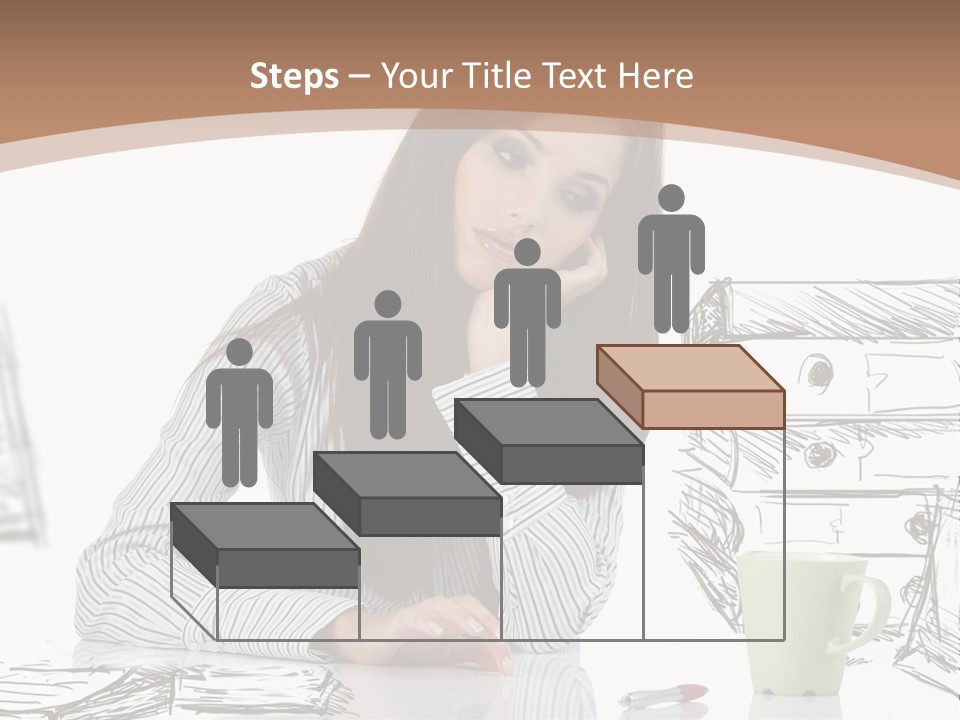 Cheerful Success Happy PowerPoint Template