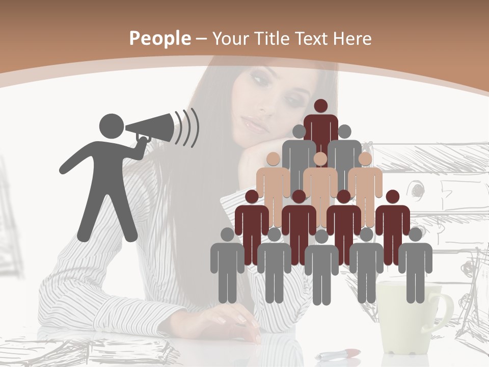 Cheerful Success Happy PowerPoint Template