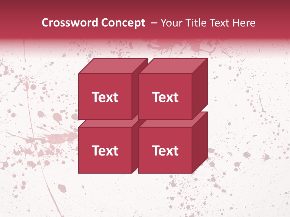 Dirty Stain Blob PowerPoint Template