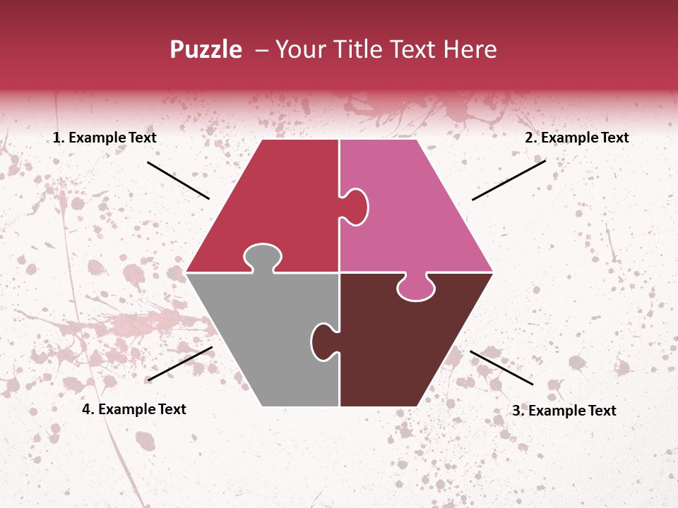Dirty Stain Blob PowerPoint Template