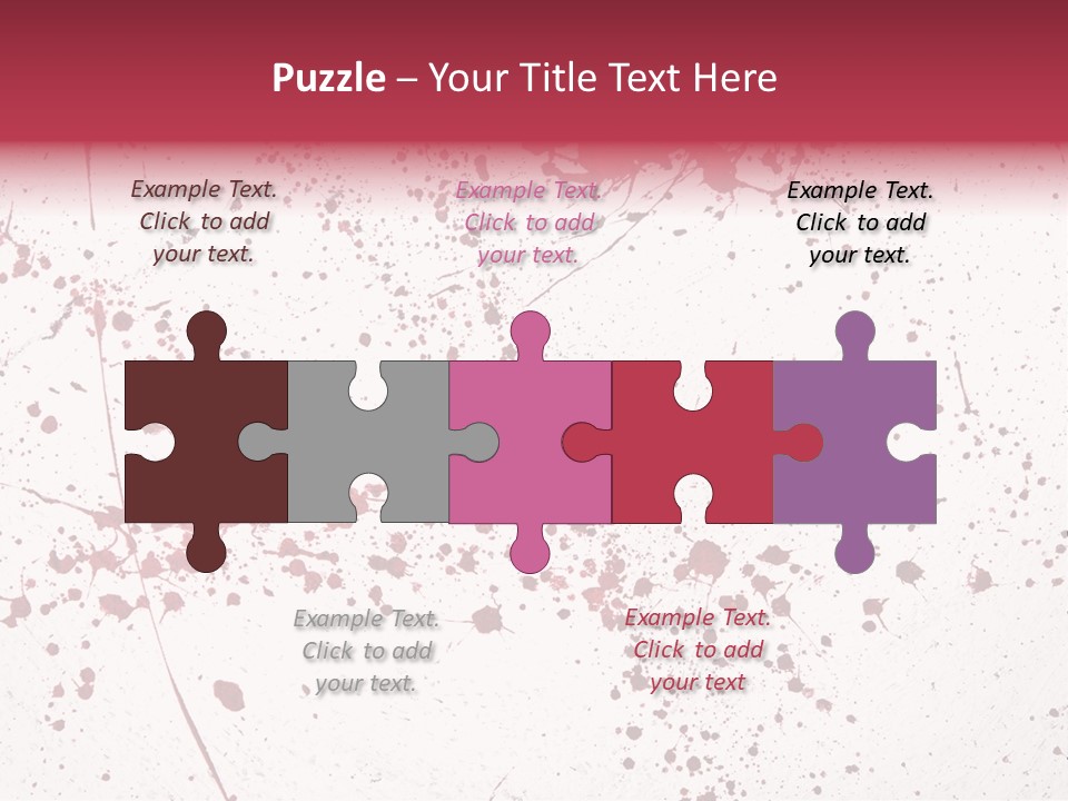 Dirty Stain Blob PowerPoint Template