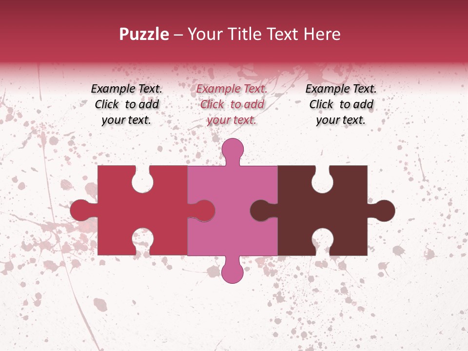 Dirty Stain Blob PowerPoint Template