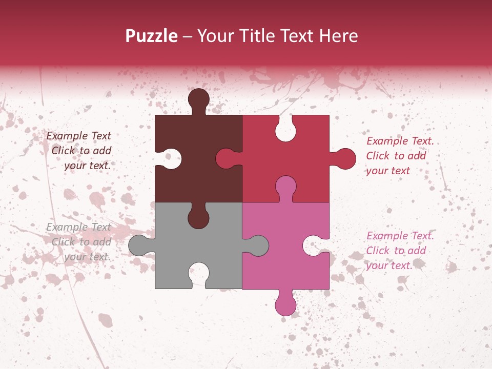 Dirty Stain Blob PowerPoint Template