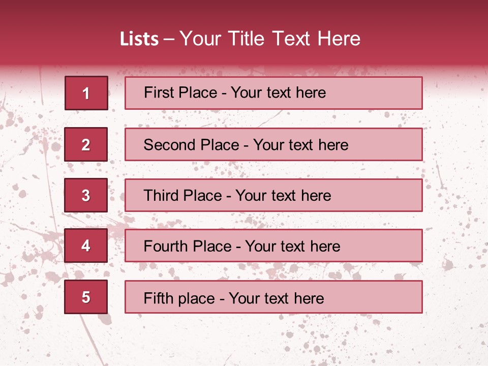 Dirty Stain Blob PowerPoint Template