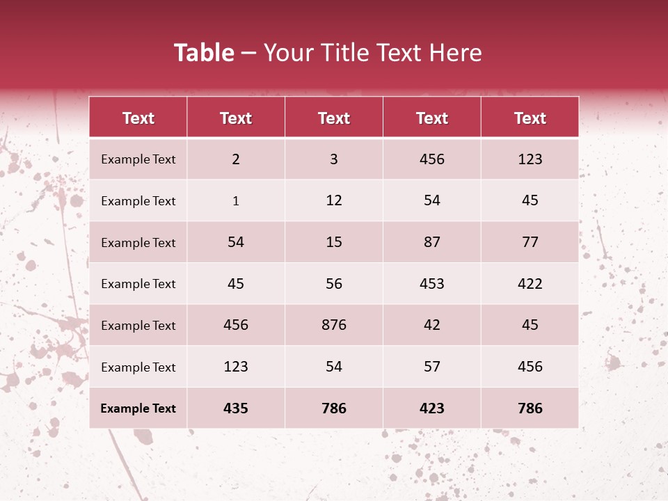 Dirty Stain Blob PowerPoint Template